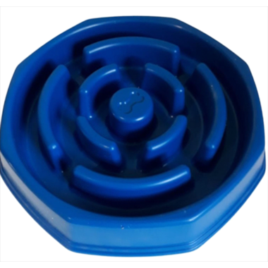 Comedouro Club Pet Lento Food Timer Azul