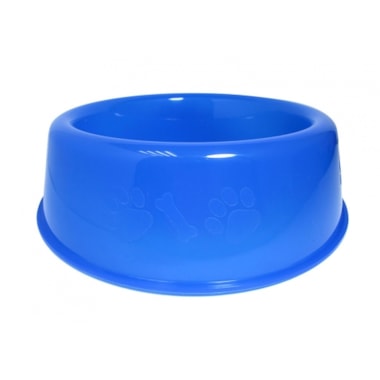 Comedouro Club Pet Pata Osso Azul 2500ml
