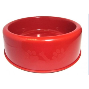 Comedouro Club Pet Pata Osso Opaco Cores Diversas 2500ml