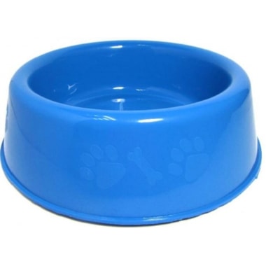 Comedouro Club Pet Pata Osso Opaco Cores Diversas 450ml