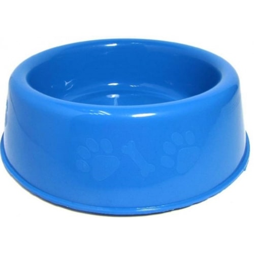 Comedouro Club Pet Pata Osso Opaco Cores Diversas 450ml