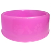 Comedouro Club Pet Pata Osso Rosa 2500ml