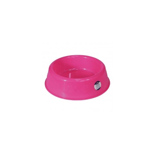 Comedouro Club Pet Pata Osso Rosa Opaco 750ml