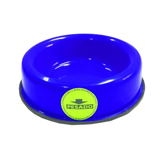Comedouro Club Pet Pesado Azul 150ml