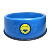 Comedouro Club Pet Pesado Filhotes Azul 450ml