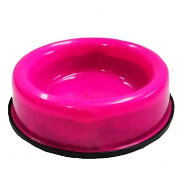Comedouro Club Pet Pesado Rosa 150ml