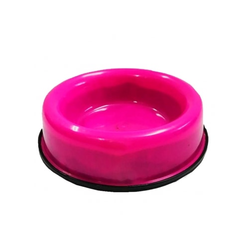 Comedouro Club Pet Pesado Rosa 150ml