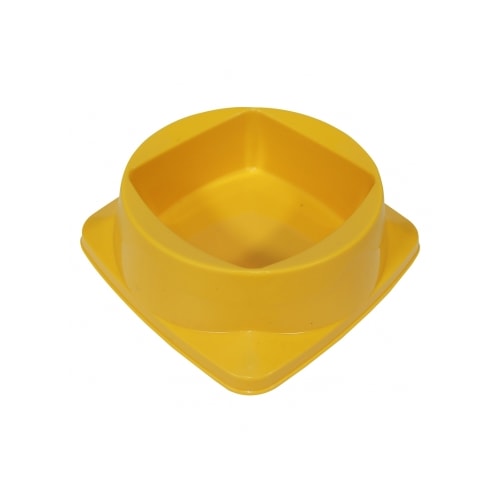 Comedouro Club Pet Premium Amarelo 200ml