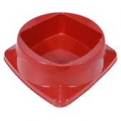 Comedouro Club Pet Premium Vermelho 200ml