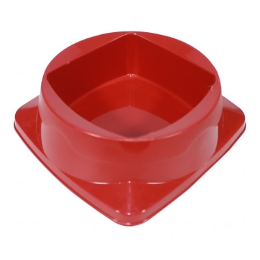 Comedouro Club Pet Premium Vermelho 200ml