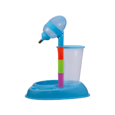 Comedouro e Bebedouro Savana com Dosador Azul 2,5L