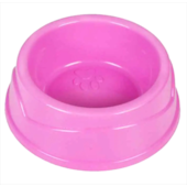 Comedouro Four Plastic Simples Rosa 150ml