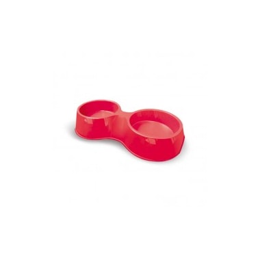 Comedouro Furacão Pet Duplo Pop N2 1,1L