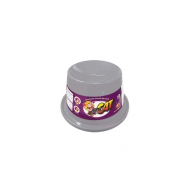 Comedouro Furacão Pet Super Cat Cinza 200ml
