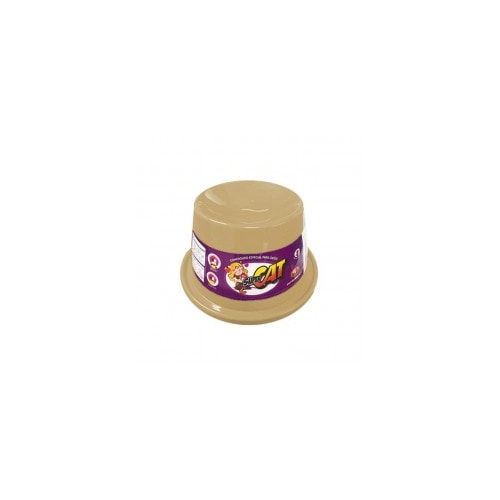 Comedouro Furacão Pet Super Cat Marrom 200ml