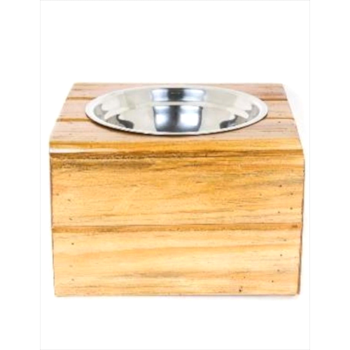 Comedouro House e Garden com Suporte Madeira 750ml N2