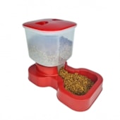 Comedouro Murano Automático Vermelho 8L