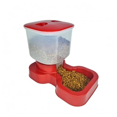 Comedouro Murano Automático Vermelho 8L
