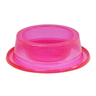 Comedouro Pet Toys Anti Formigas com Glitter Rosa 1900ml