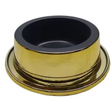 Comedouro Pet Toys Anti Formigas Ouro 1900ml