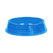 Comedouro Pet Toys Gato Azul com Glitter Transparente 160ml