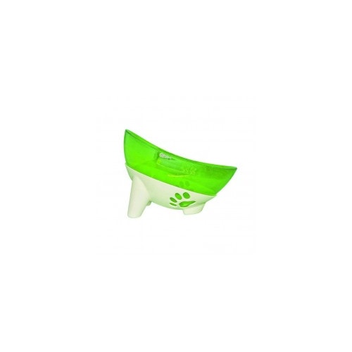 Comedouro Pet Toys Inclinado com Glitter Verde 600ml