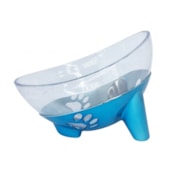 Comedouro Pet Toys Inclinado Prime Azul 600ml