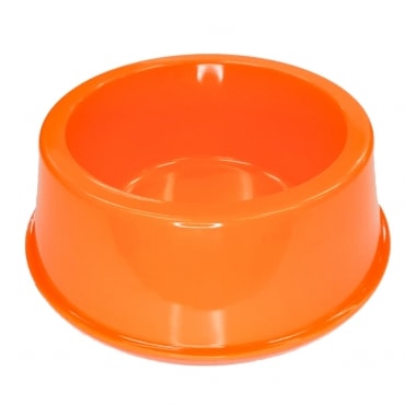 Comedouro Pet Toys Laranja Neon 1L