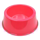 Comedouro Pet Toys Rosa Neon 1,9L