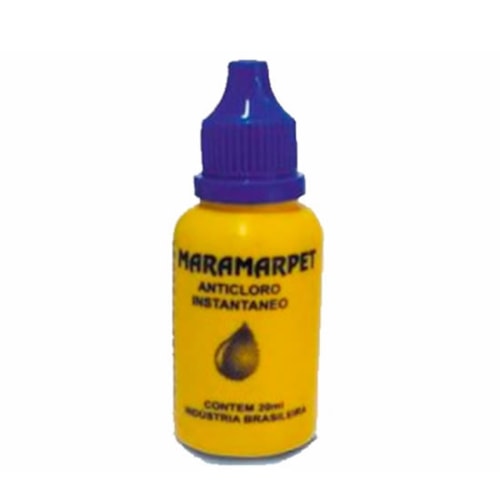 Condicionador de Água Maramar Anti-cloro Aquários 20ml