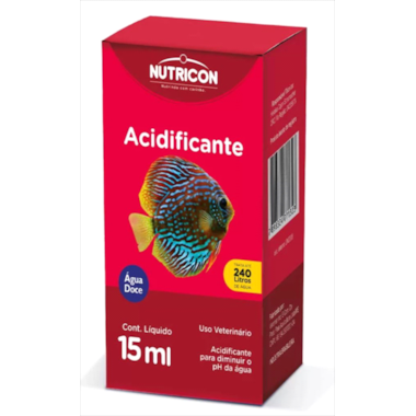 Condicionador de Água Nutricon Acidificante Aquários 15ml