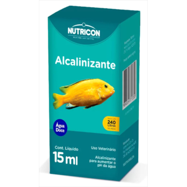 Condicionador de Água Nutricon Alcalinizante Aquários 15ml