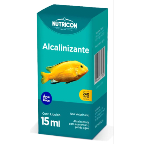 Condicionador de Água Nutricon Alcalinizante Aquários 15ml
