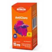 Condicionador de Água Nutricon Anti-Cloro Aquários 15ml