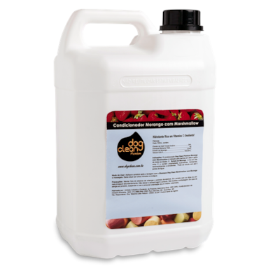 Condicionador Dog Clean Profissional Morango com Marshmallow 5L