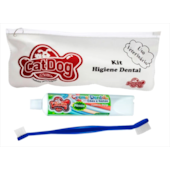 Conjunto Cat Dog Higiene Bucal - Menta
