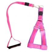 Conjunto Club Pet Guia e Peitoral Ajustável Raças Grandes Grande