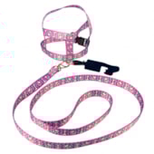 Conjunto Club Pet Guia e Peitoral Seda N4
