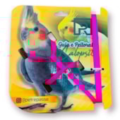 Conjunto Pet Repasse Guia e Peitoral Seda Calopsitas