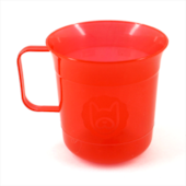 Copo Dosador Lilopety Vermelho 250ml