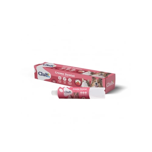 Creme Dental Club Pet Morango 90g