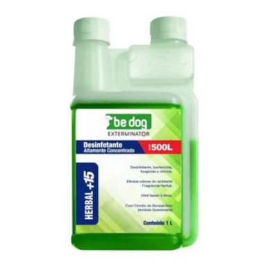 Desinfetante Be Dog Herbal Concentrado 1L