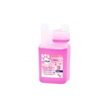 Desinfetante Club Pet Floral Concentrado 1L