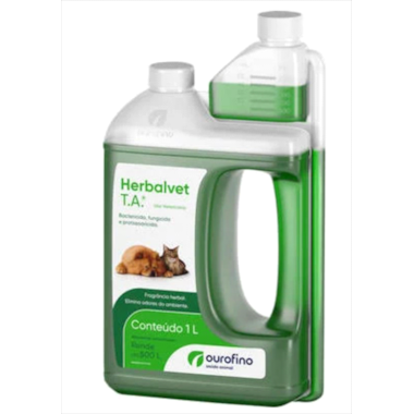 Desinfetante Ourofino Herbalvet T.A 1L