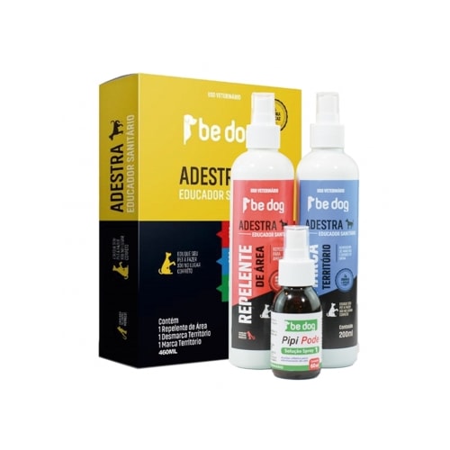 Educador Sanitário Be Dog 3 em 1 Kit