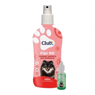 Educador Sanitário Club Pet Casadinho 500ml e 20ml