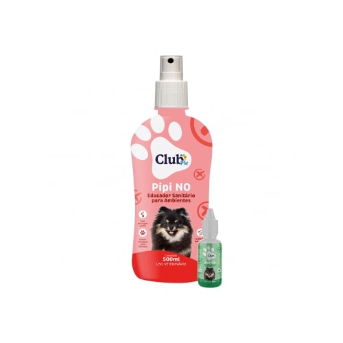 Educador Sanitário Club Pet Casadinho 500ml e 20ml
