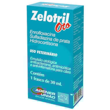 Emulsão otológica Zelotril Oto 30ml