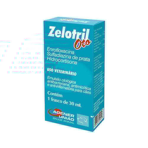 Emulsão otológica Zelotril Oto 30ml
