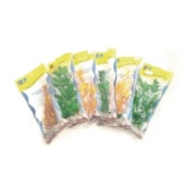 Enfeite Club Pet Plantas Mini Aquários com 6 unidades